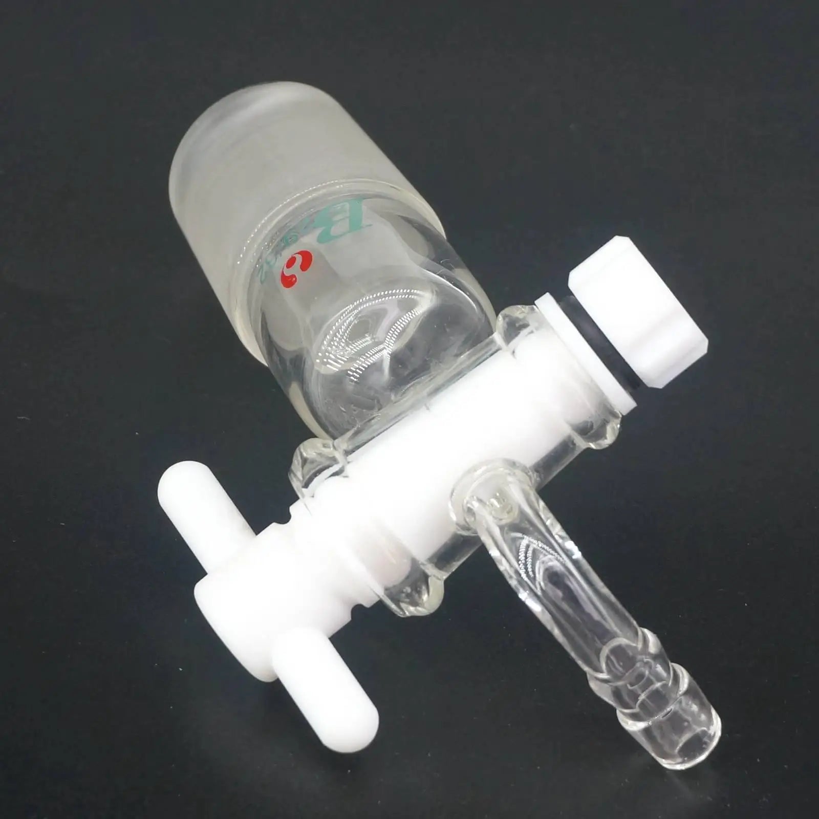 14/23 19/26 24/29 29/32 Joint Lab 90 Degree Adapter With PTFE Stopcock Ware - KiwisLove