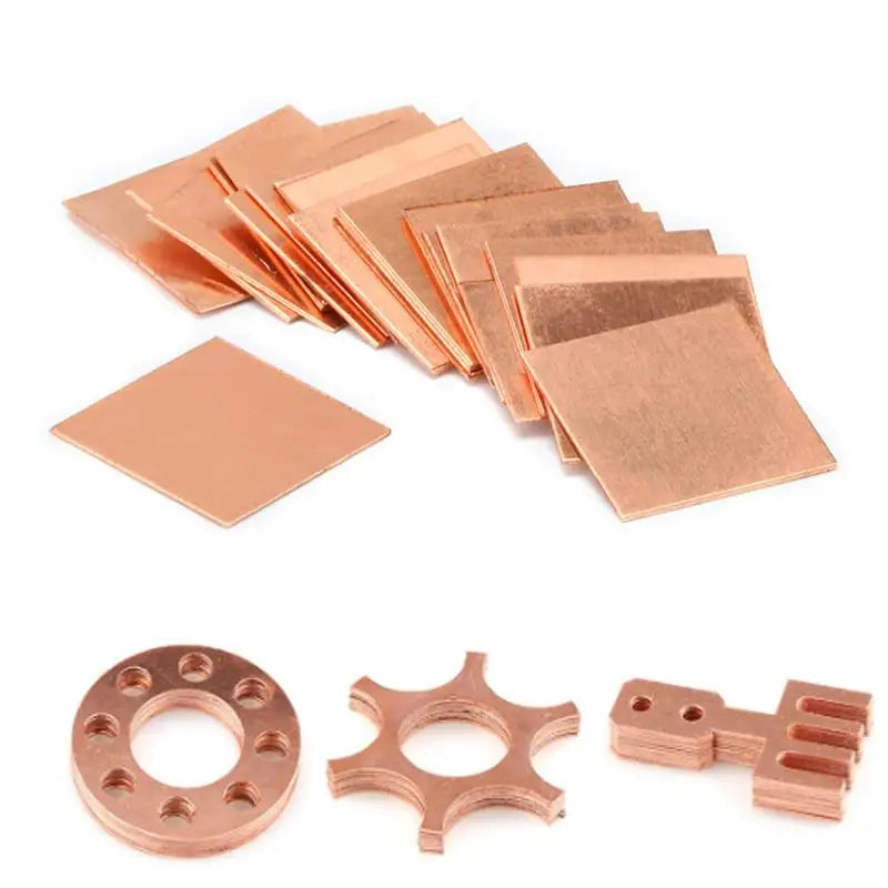 1pcs thickness 0.25-8mm Length 50-1000mm 99.9% purity coppers metal plate