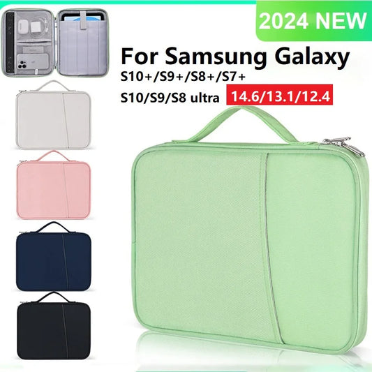 Sleeve Bag for Samsung Galaxy Tab S10/S11 Ultra 14.6'' S10+ S10FE 13.1 2025 S9/S8/S7 Plus 12.4 Tab A9 Plus S9/S10FE/S11 11'' Bag