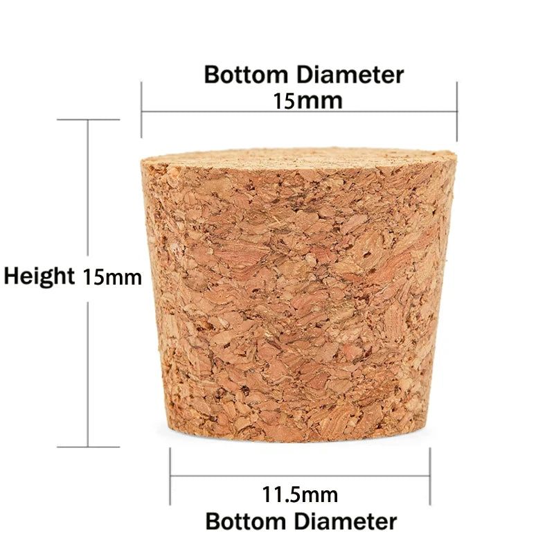 5-50pcs cork stoppers Wine Cork Bottle Stoppers Tapered Cork Stoppers for Bottle Bar Tools Kitchen Accessories