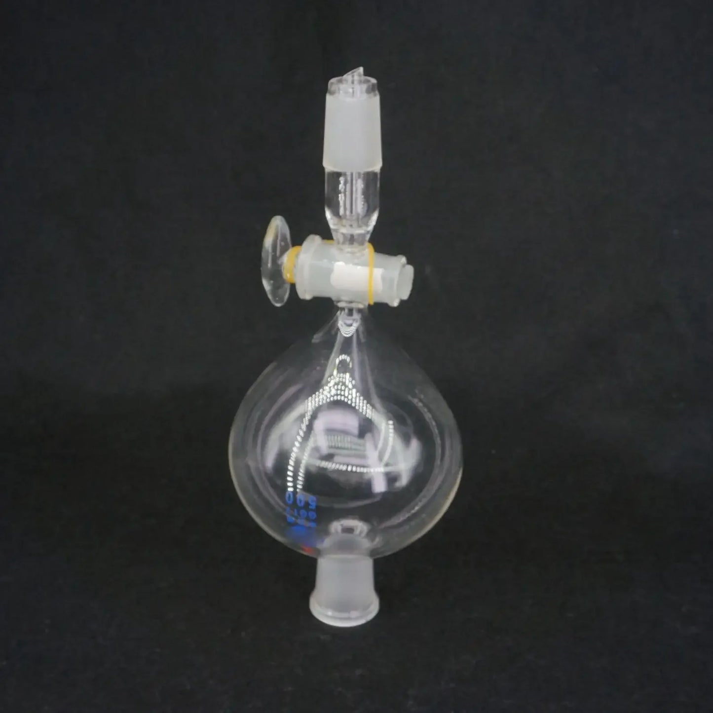 500ml #19 #24 #29 Ground Joint Ball Shaped Lab Separatory Funnel With Glass Stopcock - KiwisLove