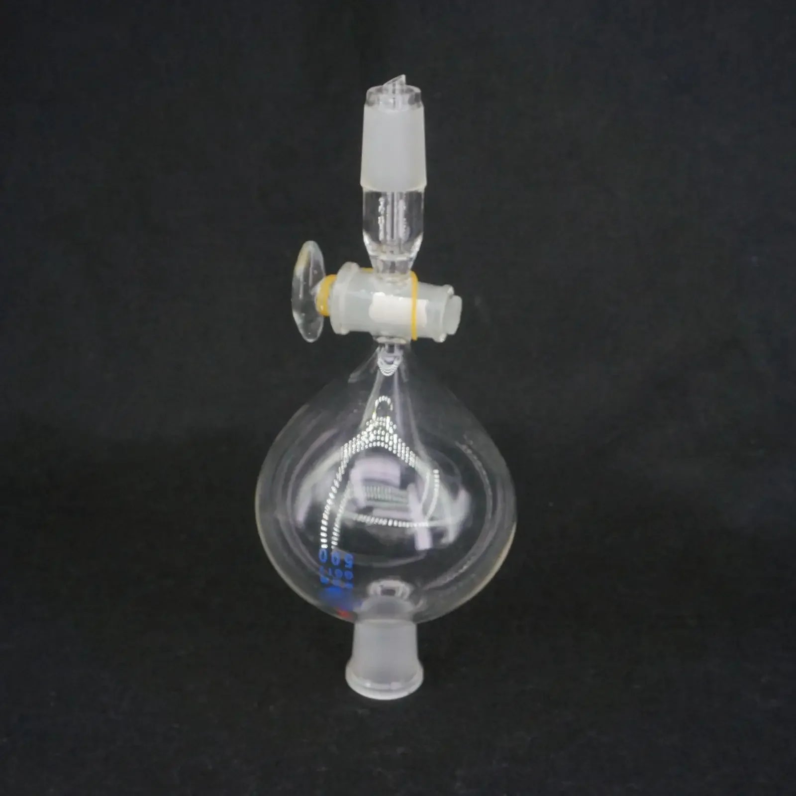 500ml #19 #24 #29 Ground Joint Ball Shaped Lab Separatory Funnel With Glass Stopcock - KiwisLove