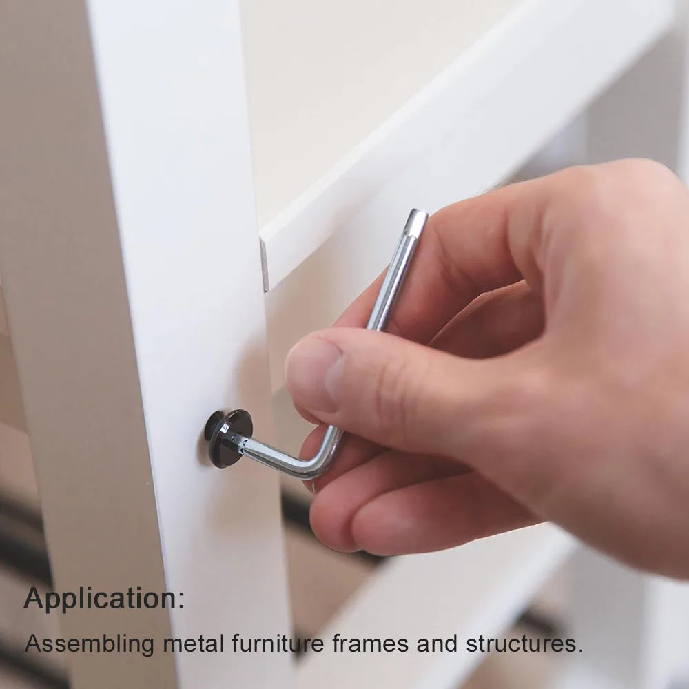 NINDEJIN 20pcs Flat Head Hex Socket Cap Self Drilling Screw Black Zinc 410 M5 M5.5 #12 Self Tapping Sheet Metal Screws