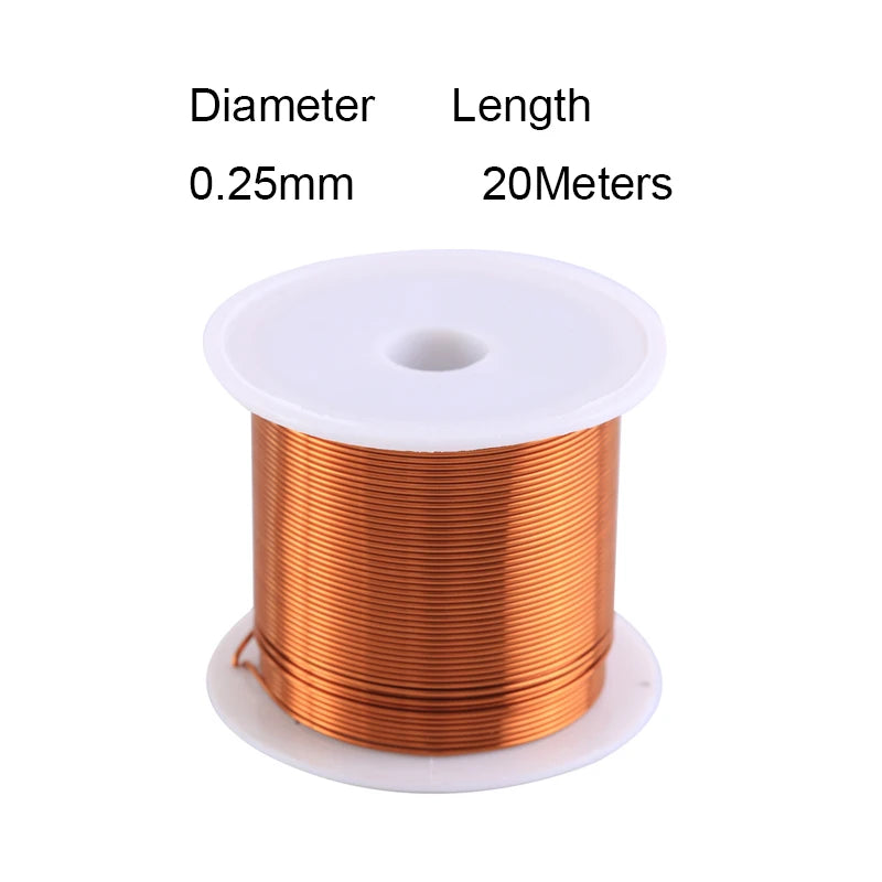 0.06mm 0.08mm 0.1mm 0.15mm 0.2mm 0.25mm 0.3mm-0.65mm Cable Copper Wire Magnet Wire Enameled Copper Winding Wire Coil Copper Wire