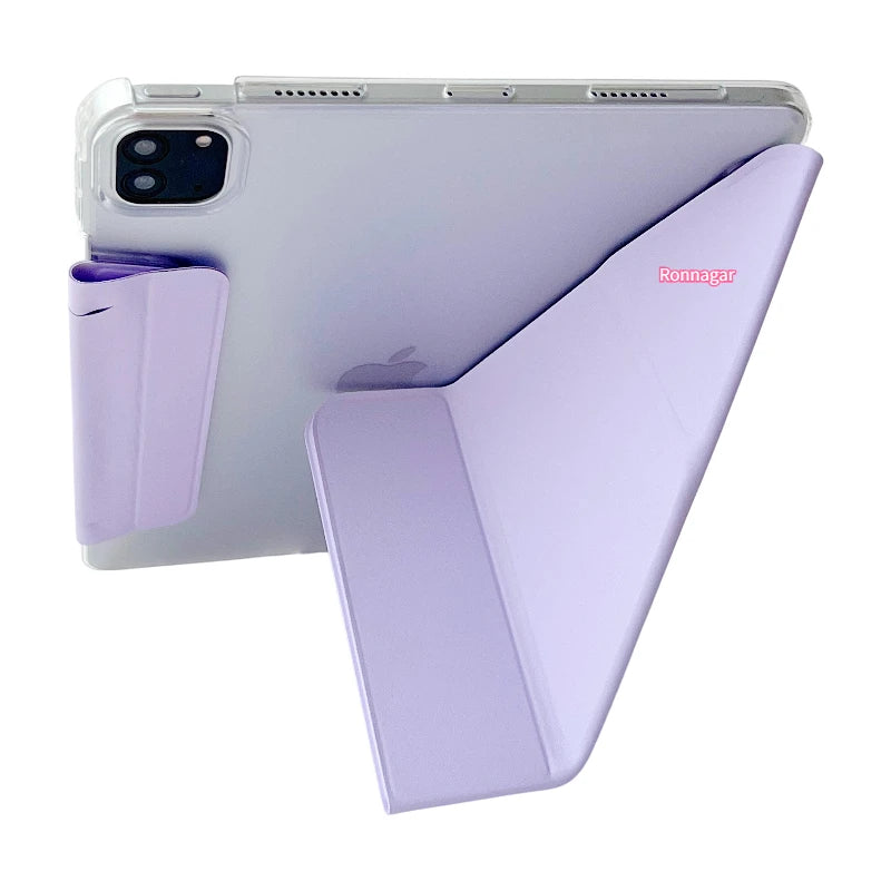 2025 New Y-Fold Case For iPad 11th Gen A16 2025 2024 Air11 13 M2 M3 Air 4 5 for iPad Pro11 M4 12.9 7 8 9th 10th 10.2 10.9 Funda