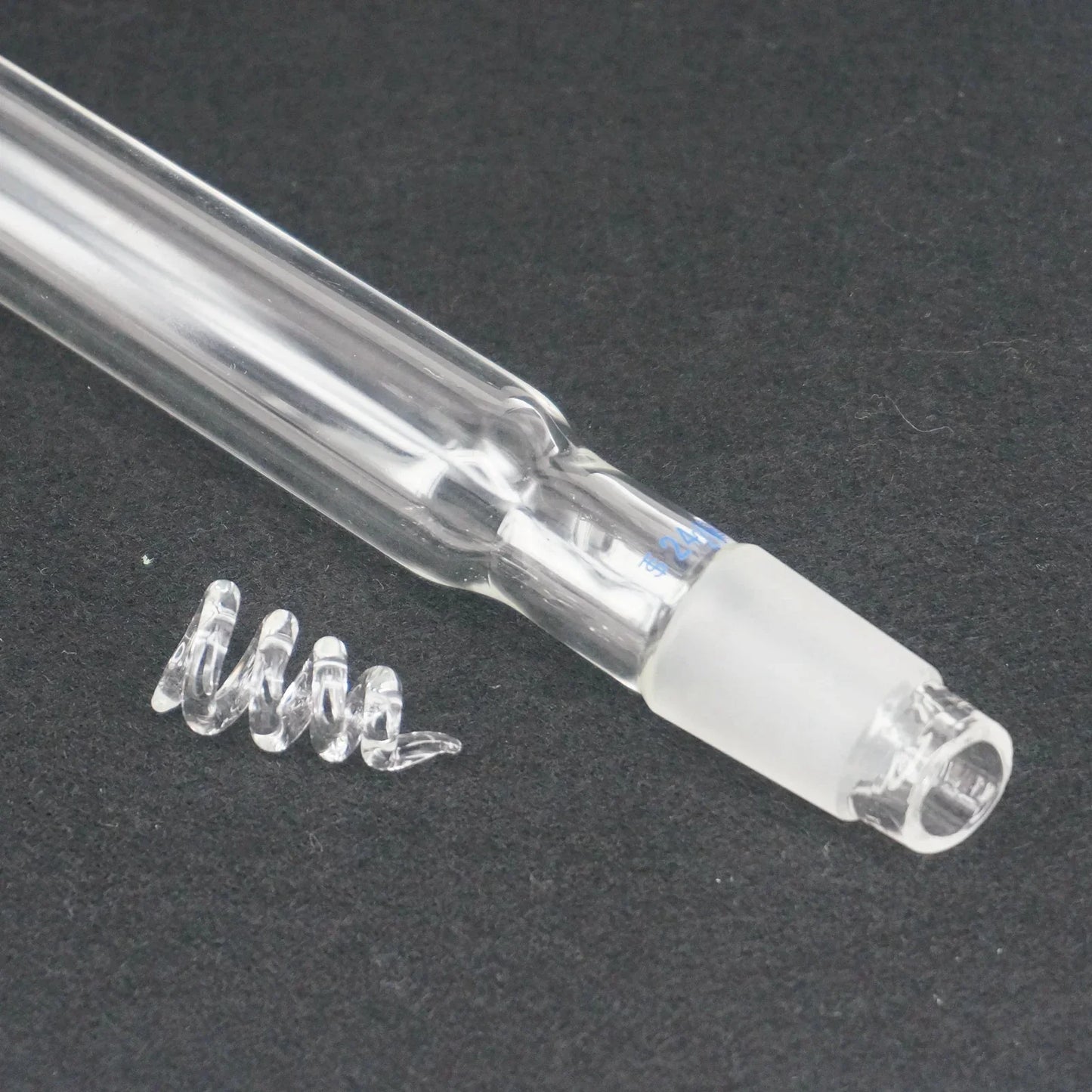 200mm/300mm Joint 24/29 Borosilicate Glass Distilling Column With Spiral Coil For Chemistry Lab - KiwisLove