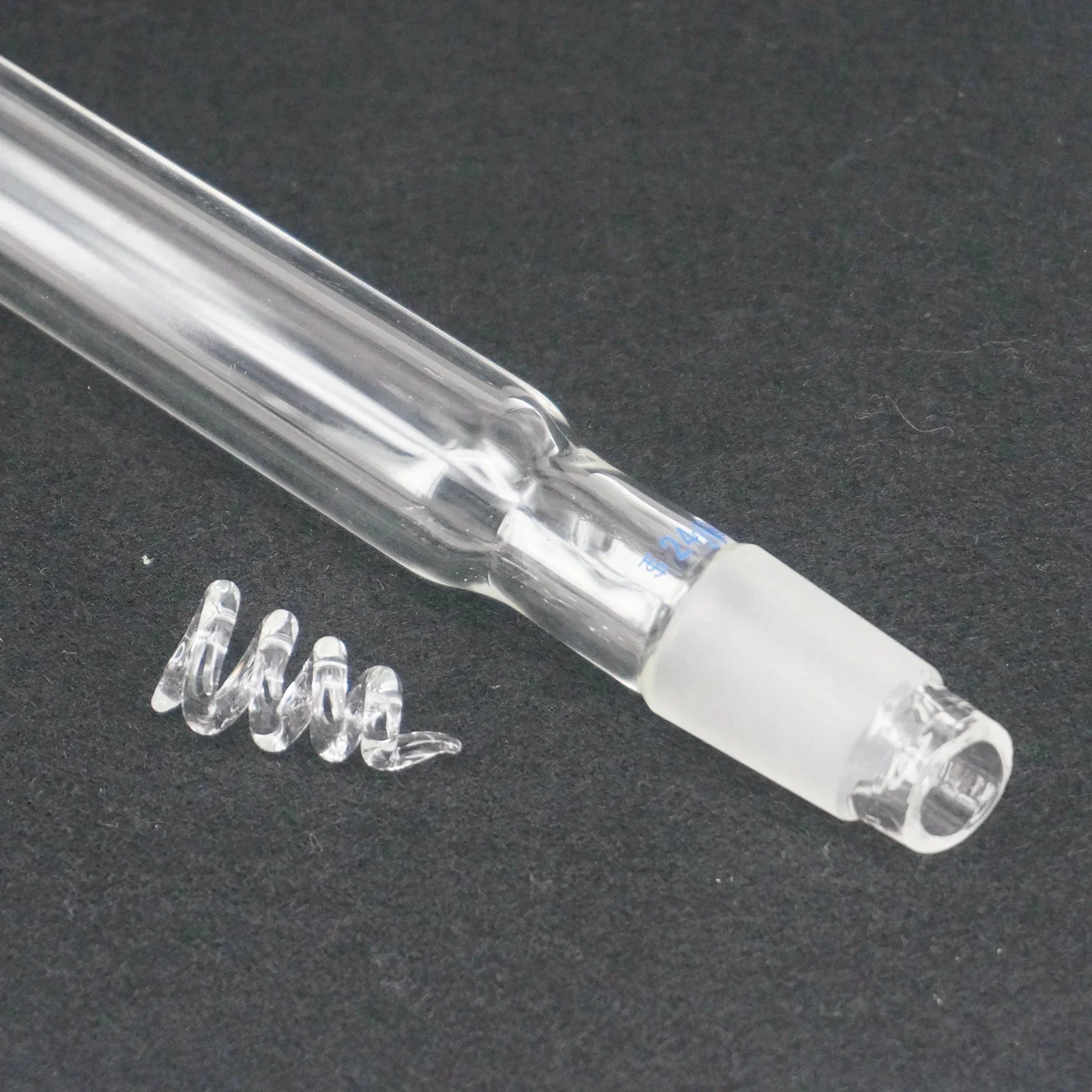 200mm/300mm Joint 24/29 Borosilicate Glass Distilling Column With Spiral Coil For Chemistry Lab - KiwisLove