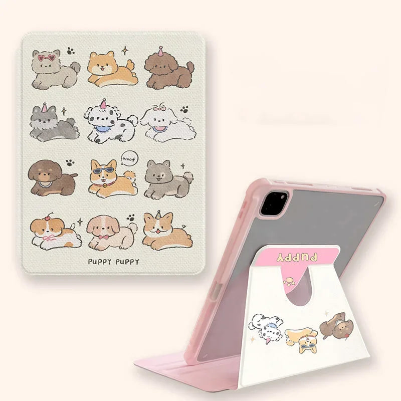 Graffiti Cat Case For iPad 10.2 9th 8th 7th A16 11th 2025 2024 Air11 13 inch Pro11 13 M4 Air4 5 10.9 10.5 IPad10 Pro12.9 5th 6th