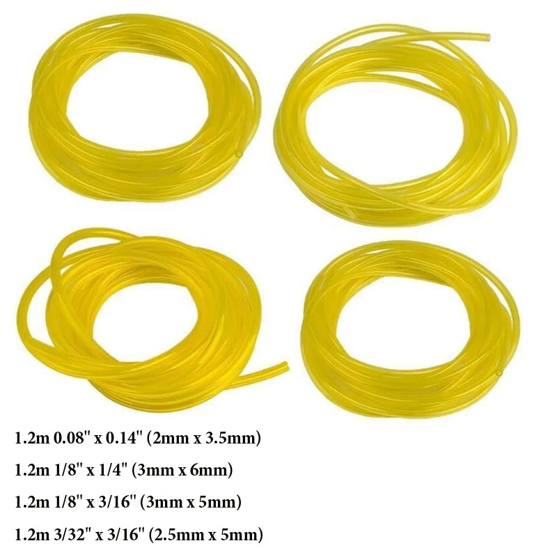 1-3meter Fuel Gas Line Pipe Hose String Tube Petrol Line for Trimmer Chainsaw Blower Tool 2x3.5/2.5x5/3x5/3x6/2.4x4.8mm
