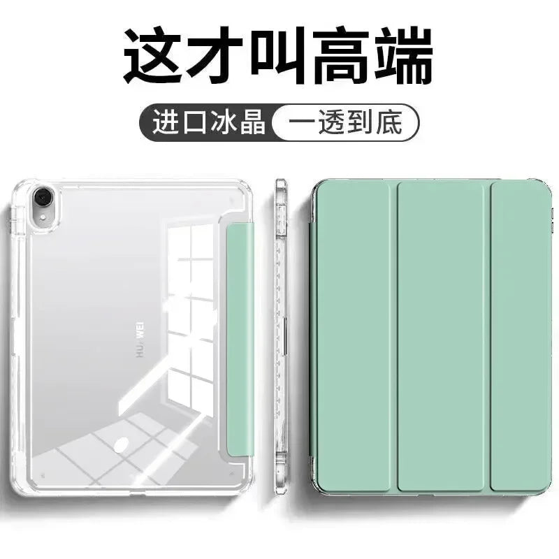 Trifold Case for Huawei MatePad 11.5S 2024 Protective Cover for Matepad 11.5s PaperMatte DMG-W00 TGR-W10 11.5 with Pencil Holder