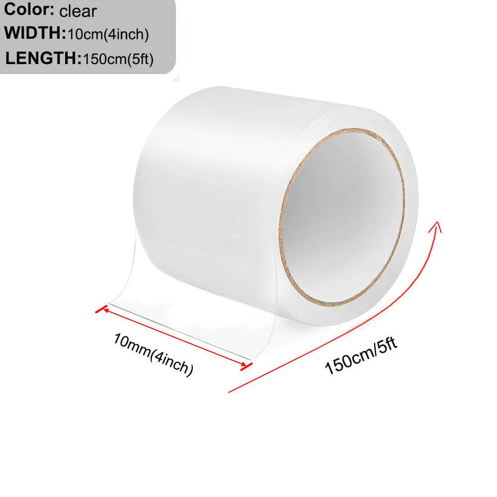 5/10cm PVC Leak Repair Tape Waterproof Pipe Patch for Cracks&Holes Butyl Glue Long Lasting Seal Emergency Leak Stopper Tool