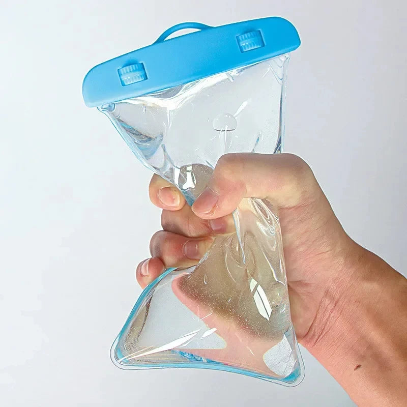 5/2/1PCS Universal Waterproof Phone Pouch Cellphone Dry Bag Case Underwater Phone Protector PV Cover for Kayaking, Beach fishing
