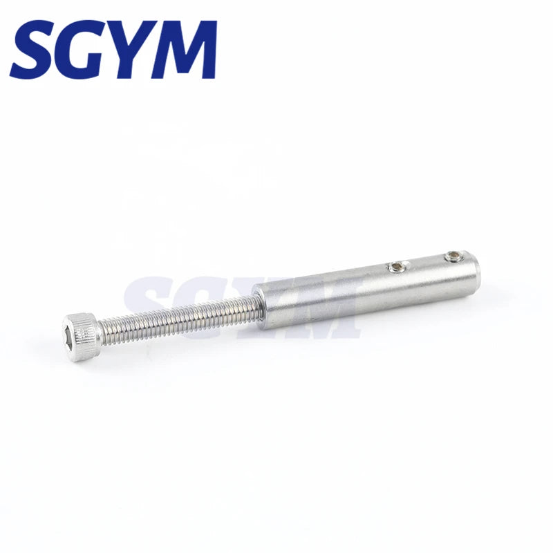 32pcs Wire Rope 4mm Handscrew Clamp Lock  Threaded Hexgonal Head Cable 5/32'' Tension End Fitting  for Stair Deck