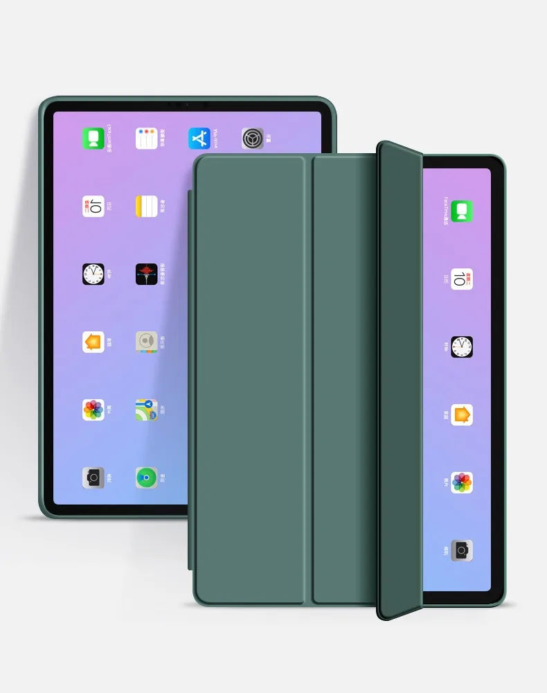 For Samsung Galaxy  Case Tab S10 S6 lite 10.4 Tab A11 A9 plus A8 A7 S8 S9 fe 10.9 S11 11 8.7 FE 12.4 Smart Auto Sleep Wake Cover