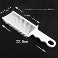 1pcs Hair Combs Blending Fades Comb Men Styling Arc Flat Comb Supplies Utility  Positioning Get A Haircut Styling Tools
