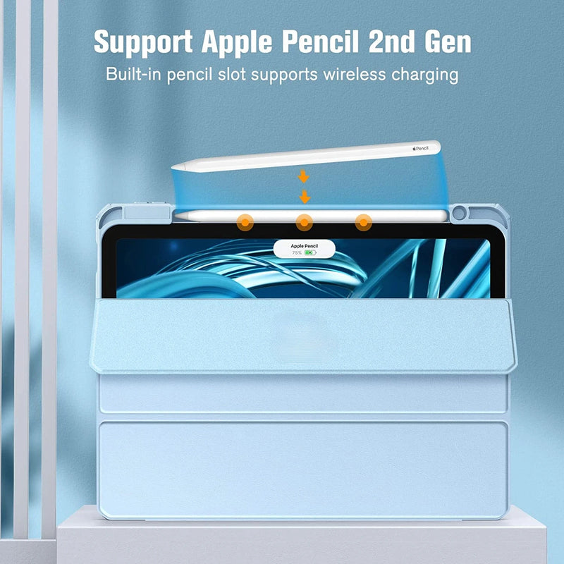 For iPad Case 10.2 9th 8th 7th 10 10th Generation Pro 11 13 2024 12.9 2022 Cover Pencil Holder Funda For iPad Air 5 4 10.9 Cases - KiwisLove