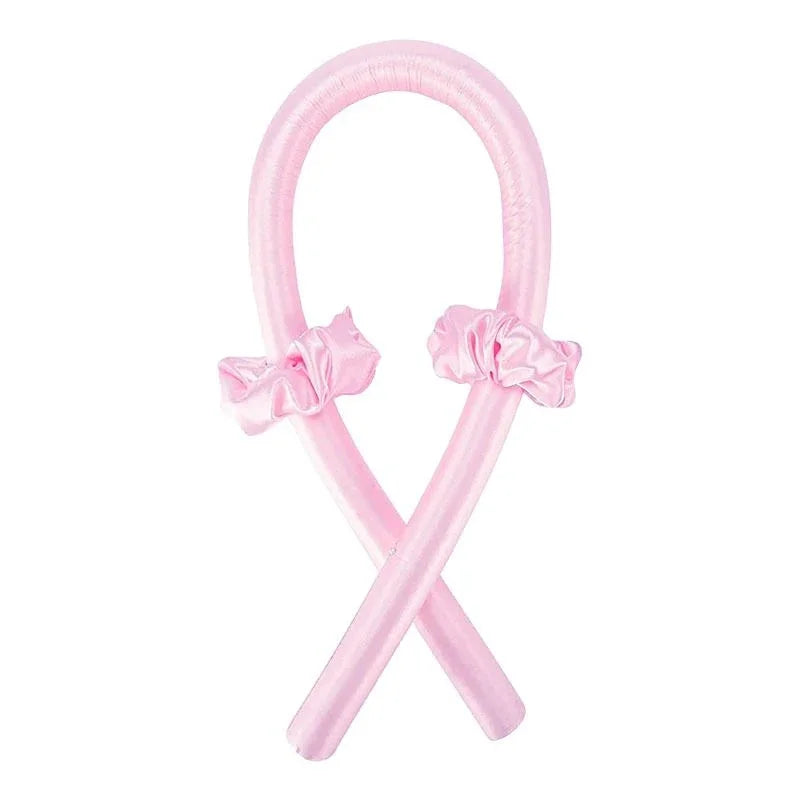 Heatless Curling Rod night cap Lazy Hair Curlers Headband No Heat Ribbon Hair Rollers Sleeping Soft Headband Hair Styling Tools - KiwisLove