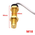 12V/24V 85mm Marine Tacho Meter Gauge LCD Digital Hourmeter Boat Tachometer 3000~8000RPM Toerenteller Hour Meter RPM Sensor - KiwisLove