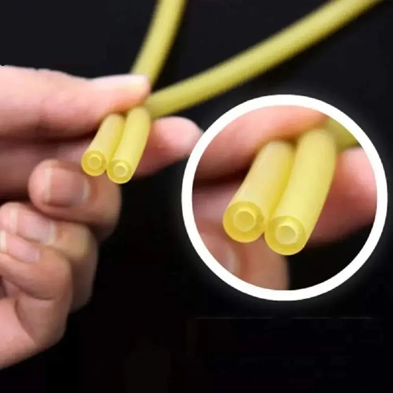 1M/2M Nature Latex Rubber Hoses ID 1.5 ~20mm Slingshot Tubing Catapult  High Resilient Elastic Surgical Medical Tube