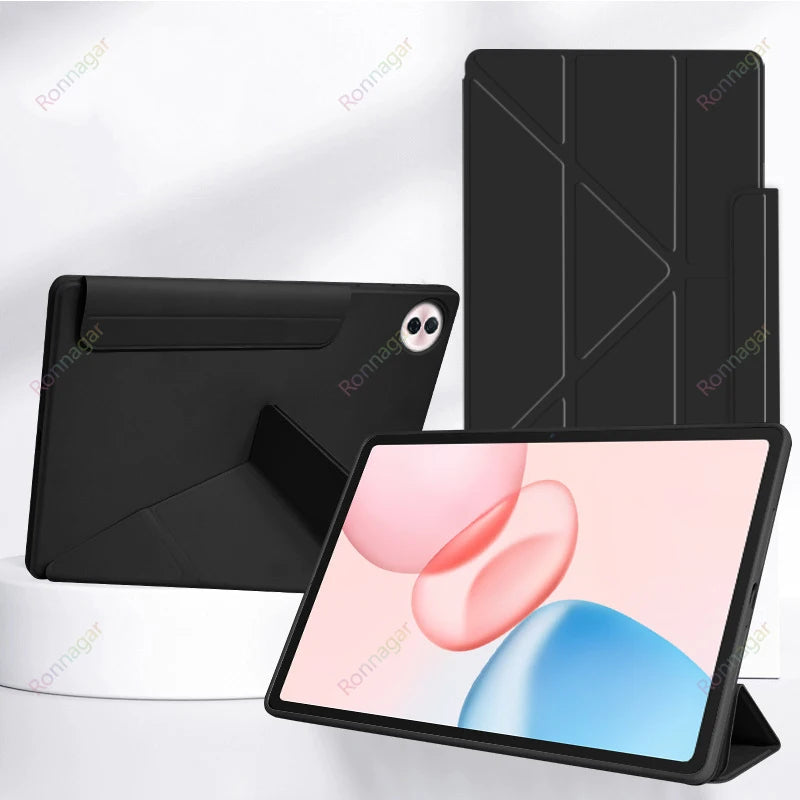 Y-Folding Case for Honor Pad X7 Case 8.7 inch Smart Fold PU Leather Stand for Honor Pad X 7 2025 Funda Case 8.7" Sleep Wake up