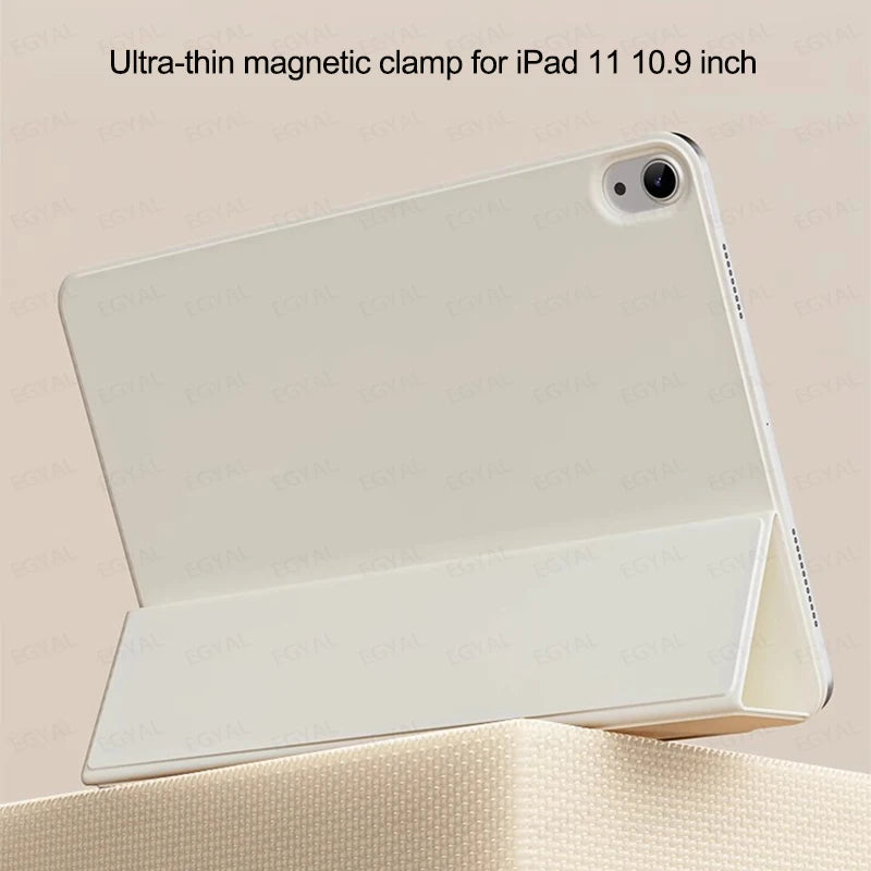 Smart Case for iPad Pro 11 Case Magnetic Ultra Slim Tri-folds Cover for iPad 10th Gen. 10.9 Air 5 Pro11 M2 2022 Protection Clip - KiwisLove