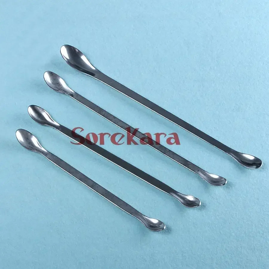 16/18/20/22cm Stainless Steel Medicinal Spoon Ladle Double-ended  Pharmacy - KiwisLove