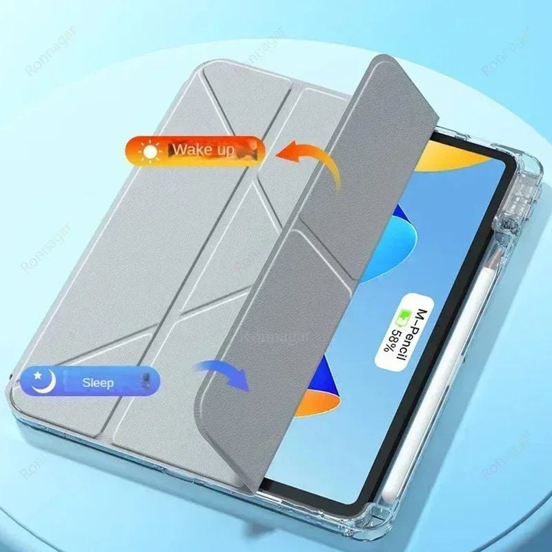 Y- Folding Case For Huawei MatePad 11 5.S Case 2024 Magnetic Stand Cover Coque Huawei MatePad 11.5 S 11.5S Cover Auto Wake Sleep