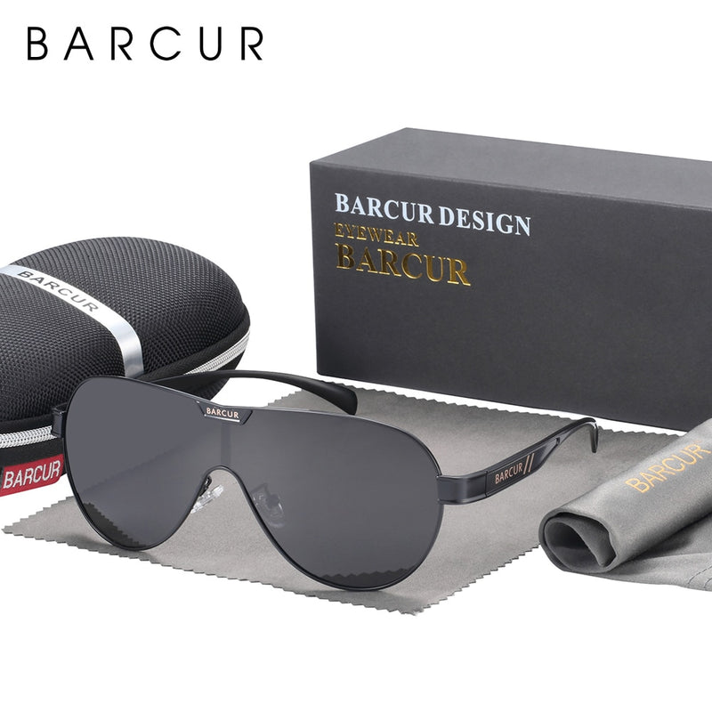 BARCUR Man Sunglasses for Men Polarized Sun Glasses For Women Eyeglasses Eyewear Accessory - KiwisLove