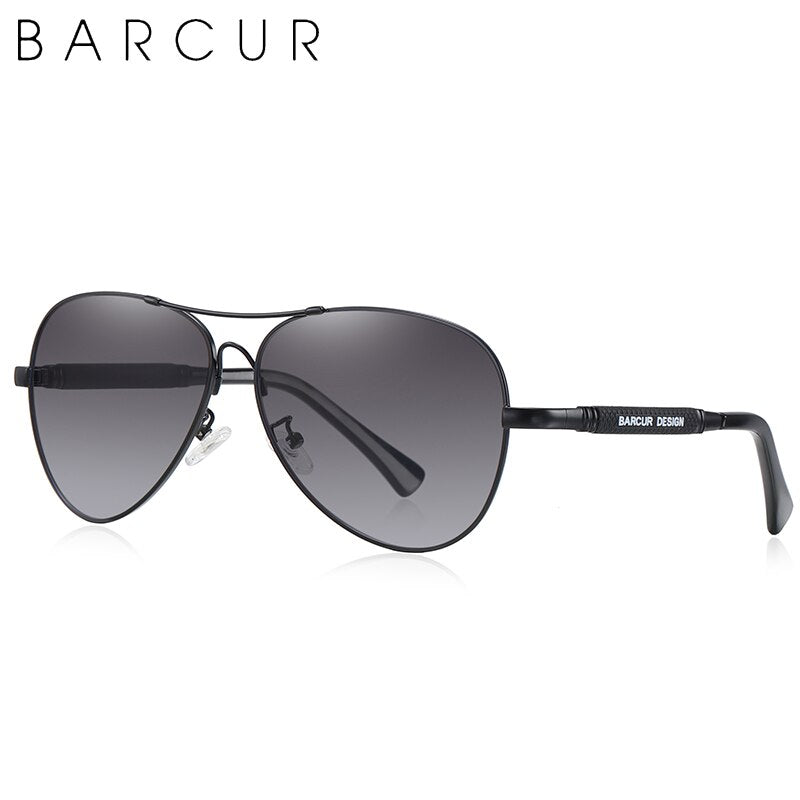 BARCUR Original Men Sunglasses Polarized Anti Blue Light Protect Men's Sun Glasses Women Pilot UV400 Eyewear - KiwisLove