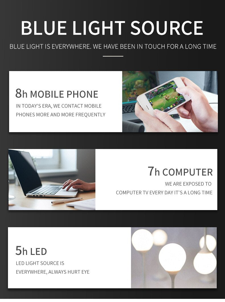 BARCUR Brand Design Men Pilot Anti Blue Ray Women Glasses Computer Glass Optical Eye Gaming Reading UV Blocking - KiwisLove