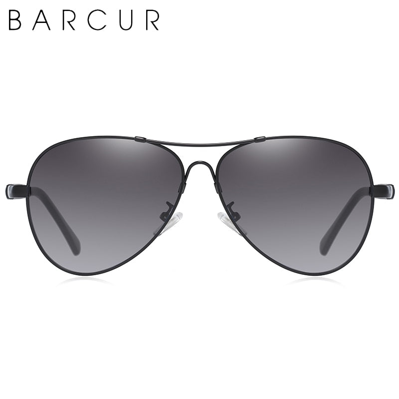 BARCUR Original Men Sunglasses Polarized Anti Blue Light Protect Men's Sun Glasses Women Pilot UV400 Eyewear - KiwisLove