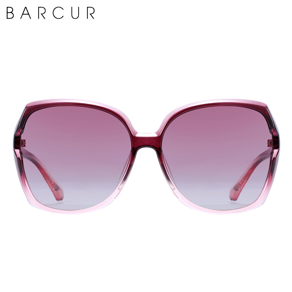 BARCUR Sunglasses Women Oversized Polarized Sun glasses for Women Eyewear Gradient Ladies Shades UV400 Protection Oculos - KiwisLove