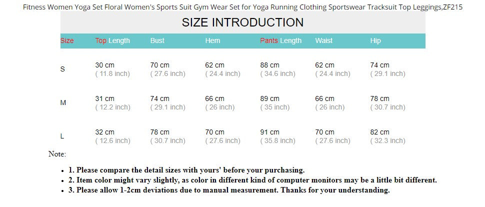Fitness Women Set Yoga Gym Wear Running Tracksuit Womens Top Legging Workout - KiwisLove