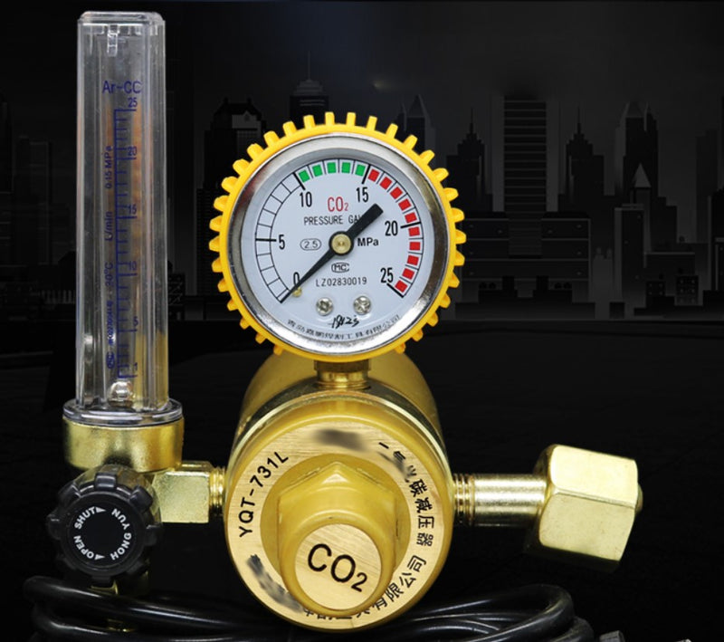 CO2 Regulators Welding Accessories carbon dioxide  Pressure Gauges Regulating For Welding Equipment - KiwisLove