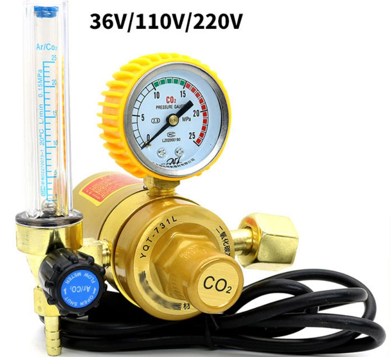 CO2 Regulators Welding Accessories carbon dioxide  Pressure Gauges Regulating For Welding Equipment - KiwisLove