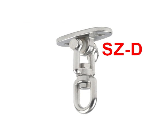 SUS304 Rotary Swing Fixed Plate Heavy Duty Swing Hangers Sets Yoga Hanging Chair - KiwisLove
