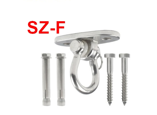 SUS304 Rotary Swing Fixed Plate Heavy Duty Swing Hangers Sets Yoga Hanging Chair - KiwisLove