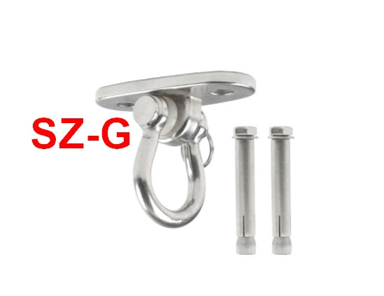 SUS304 Rotary Swing Fixed Plate Heavy Duty Swing Hangers Sets Yoga Hanging Chair - KiwisLove