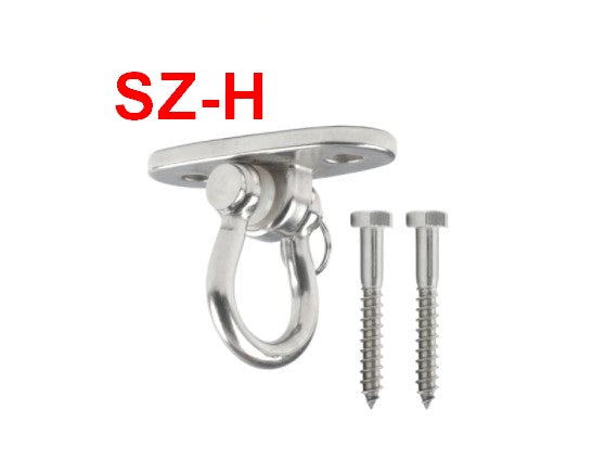 SUS304 Rotary Swing Fixed Plate Heavy Duty Swing Hangers Sets Yoga Hanging Chair - KiwisLove