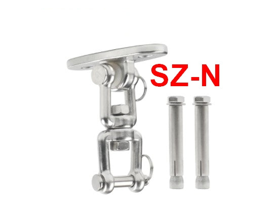 SUS304 Rotary Swing Fixed Plate Heavy Duty Swing Hangers Sets Yoga Hanging Chair - KiwisLove