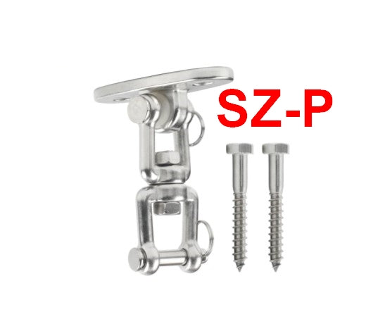 SUS304 Rotary Swing Fixed Plate Heavy Duty Swing Hangers Sets Yoga Hanging Chair - KiwisLove