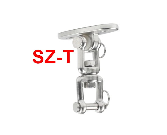 SUS304 Rotary Swing Fixed Plate Heavy Duty Swing Hangers Sets Yoga Hanging Chair - KiwisLove