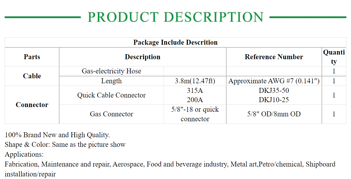 WP9 WP17 TIG Welding Torch Gas-Electric Integrated Red Hose Cable - KiwisLove