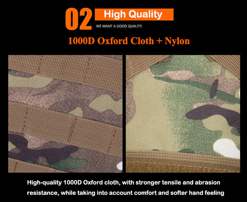 Tactical Military Police Security Safety Vest Protective Vest Interceptor OTV Portable CS - KiwisLove