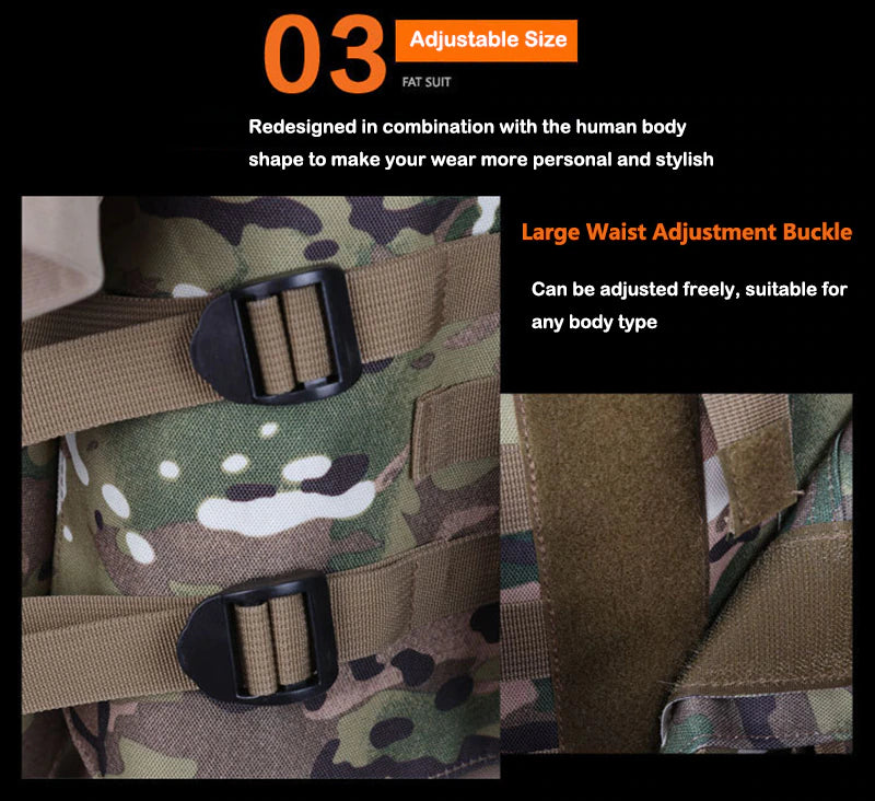 Tactical Military Police Security Safety Vest Protective Vest Interceptor OTV Portable CS - KiwisLove