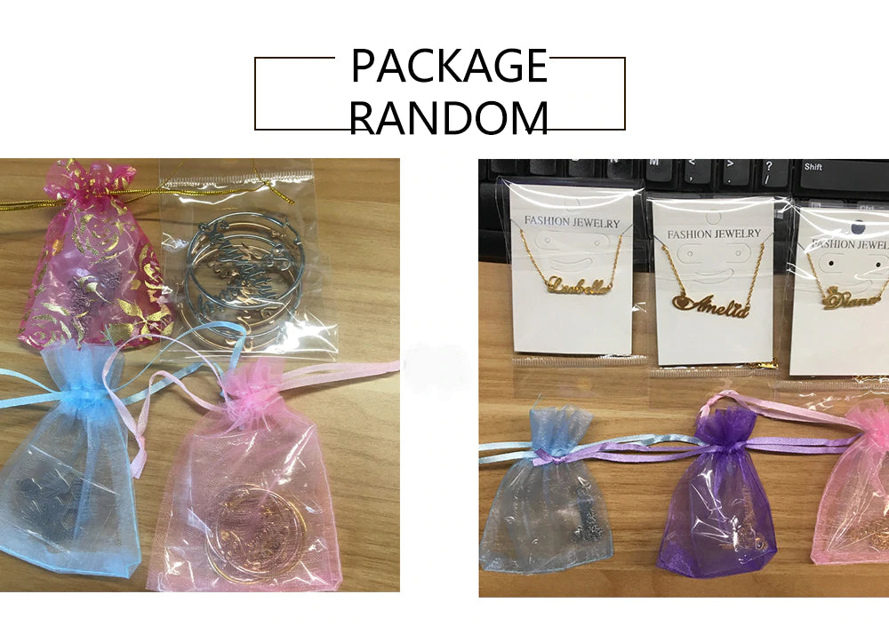 Custom Name Necklace Women Personalized Nameplate Birthday Gift Lady - KiwisLove