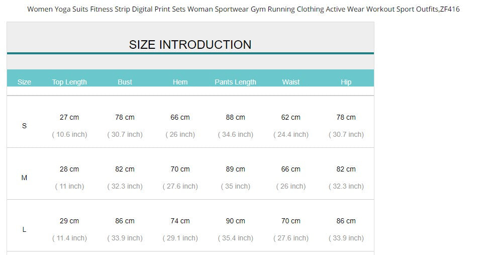 Women Yoga Suits Fitness Strip Digital Print Sets Woman Sportwear Gym Running Clothing 6 - KiwisLove
