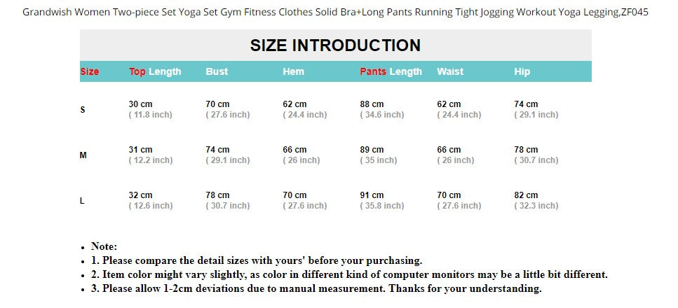 Women Set Yoga Gym Fitness Crop Top Shirt Pants Running Suit Workout Legging Tracksuits - KiwisLove