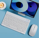 Mini Wireless Keyboard Bluetooth Keyboard  Mouse Keycaps  ipad Phone Tablet Laptop - KiwisLove