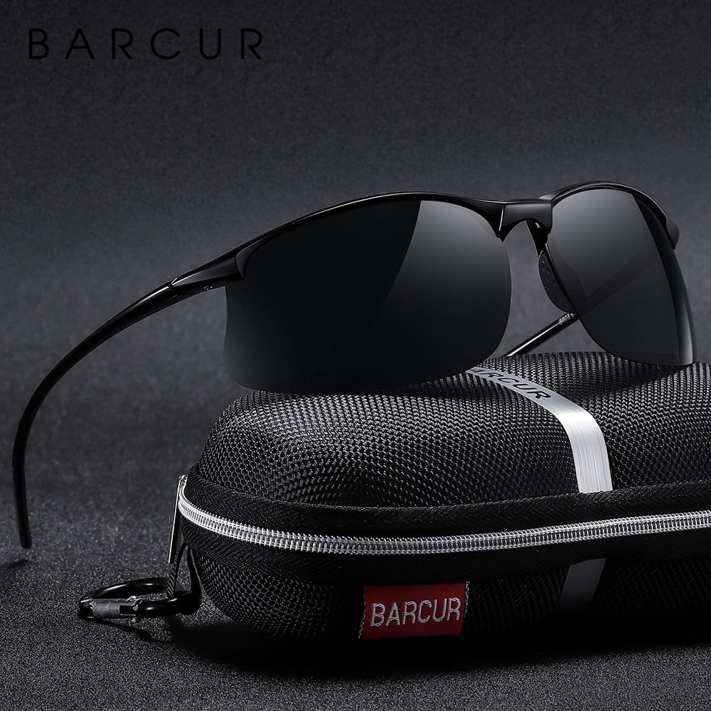 BARCUR Sports P-Cycling Sunglasses Male Polarized Sun Glasses for Men Women Utra Light Travel Fishing Eyewear Accessory Oculos - KiwisLove